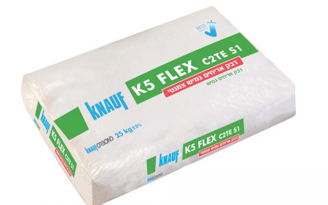 דבק אריחים צמנטי גמיש – K5 FLEX